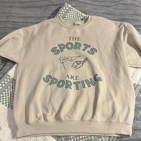 sisterbloom Tops - The sports are Sporting crewneck